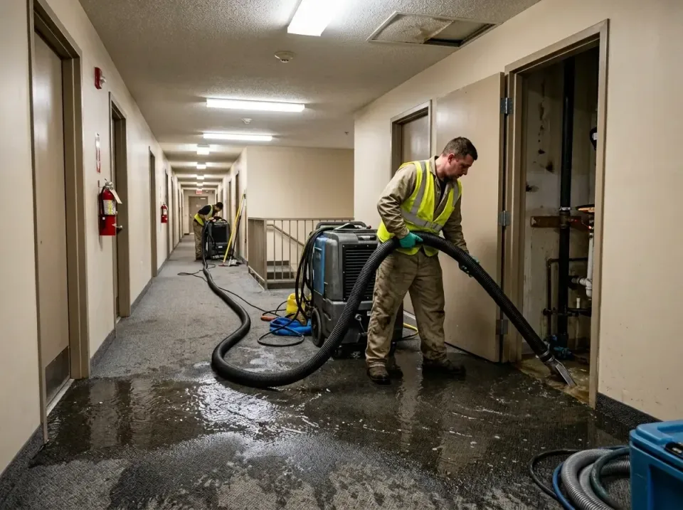 multi-unit-apartment-hallway-f-005 — frequently asked questions, Emergency Burst Pipe Water Extraction & Removal in Turtle C…